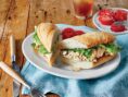 Chicken Caesar Salad Sandwiches